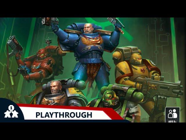 Space Marine Adventures: Labyrinth of the Necrons | Playthrough | With Colin