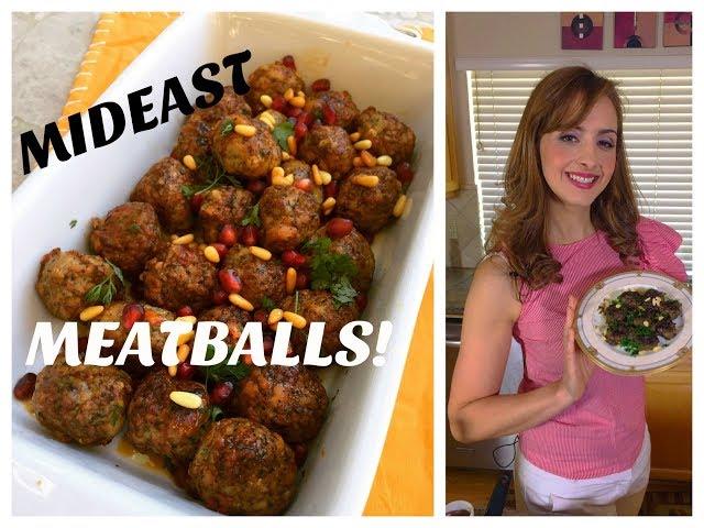 HOW TO MAKE MIDDLE EASTERN MEATBALLS!