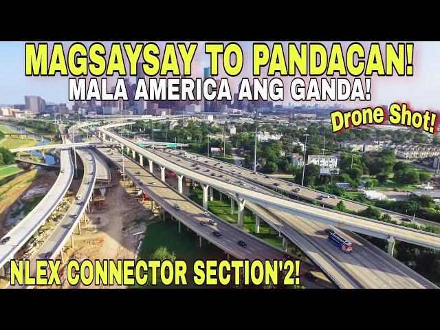 WOW GRABE ANG GANDA MALA AMERICA ANG DATING DRONE SHOT MAGSAYSAY TO PANDACAN NLEX UPDATE OCT:23:2024