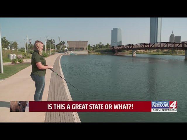 Downtown Fishing: OKC's Scissortail Park introduces anglers to its well stocked lake