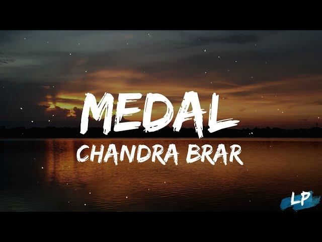 MEDAL (Lyrics Video) Chandra Brar x MixSingh | Latest Punjabi Songs | New Punjabi Songs 2024