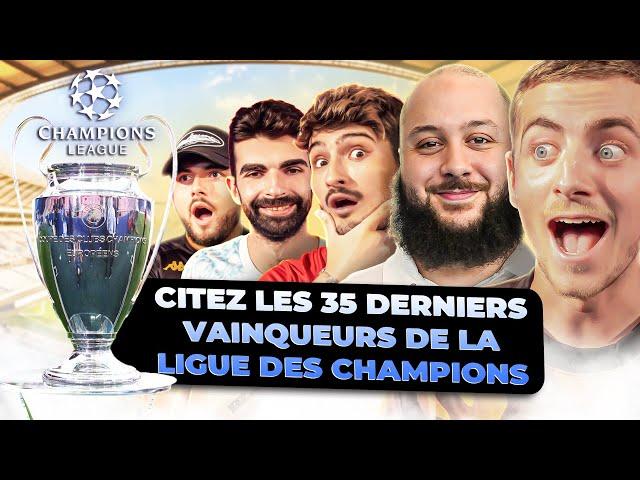 Le MEILLEUR quiz FOOT ft Zack Nani, Klemo & Foot Clash (Spécial Ligue des Champions)