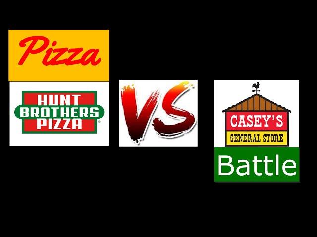 Pizza Battle!!! Casey's VS Hunt's Brother's