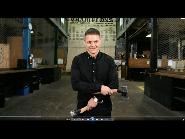 Vikings | Axe Throwing with Alex Andersen