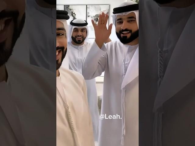 Finally, Hamad, Faisal, and Mohamed know how to dance.cute much#comedy #funny #trending #dance