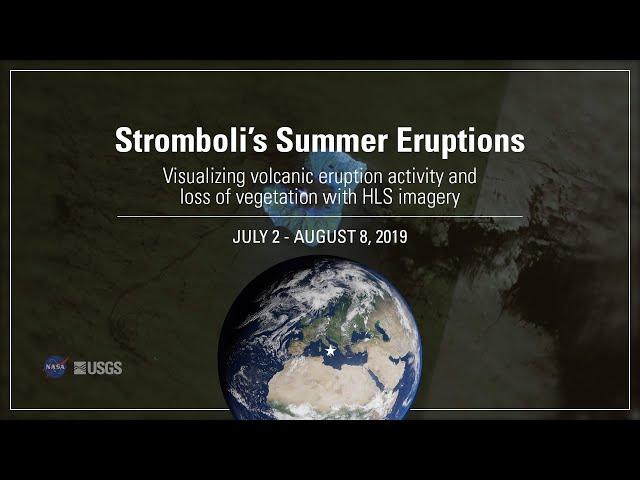 Stromboli's Summer Eruptions 2019