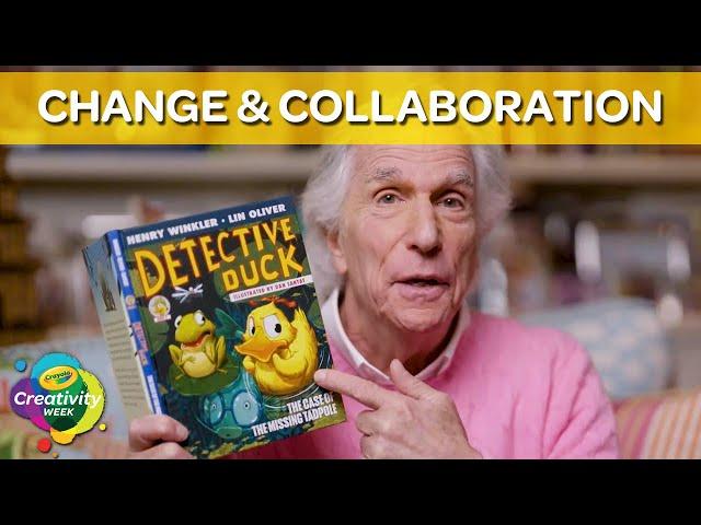 Teamwork and Creativity With Henry Winkler | Crayola Creativity Week | Day 2