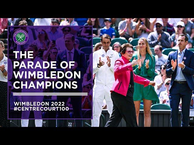 Legendary Wimbledon Champions Return to Centre Court | Wimbledon 2022