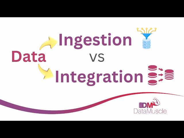 Data Ingestion vs Data Integration | What's the difference?