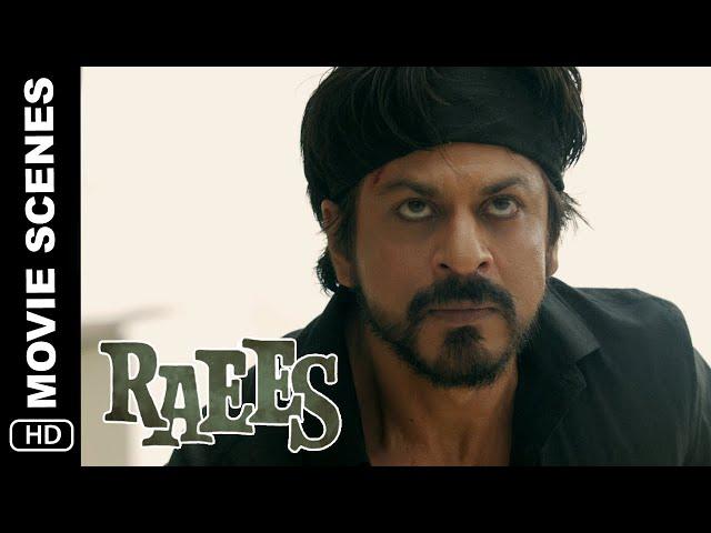 Raees | Action Scene | Shah Rukh Khan, Mahira Khan, Nawazuddin Sidiqqui