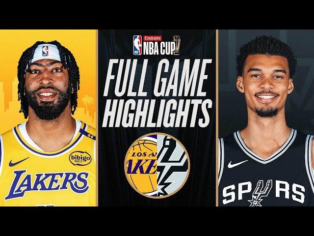 Game Recap: Lakers 120, Spurs 115