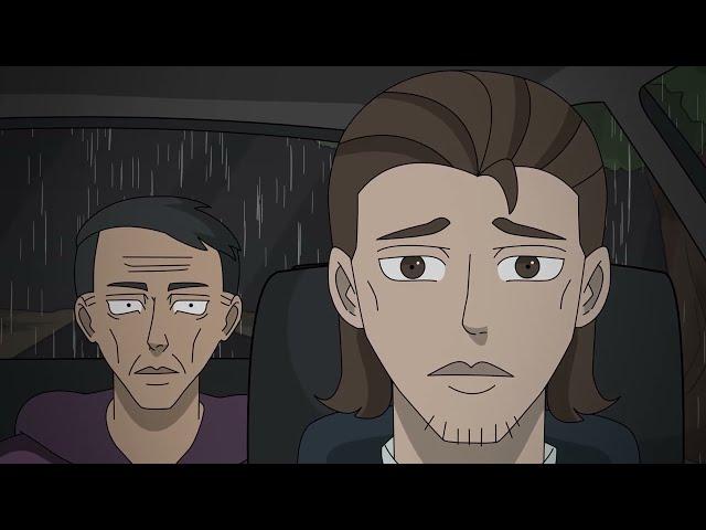 3 TRUE Rainy Night Alone Horror Stories Animated