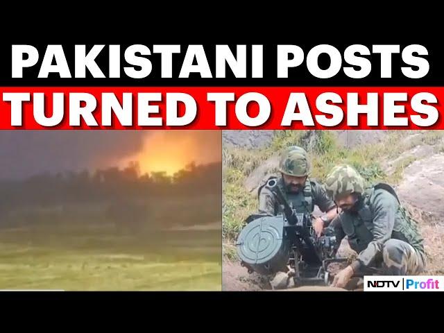 BSF Releases Visuals Of Pakistan Posts Destroyed After Attack | Operation Sindoor News