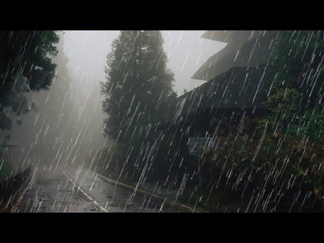 Rain Sounds For Sleeping - 99% Instantly Fall Asleep With Rain And Thunder Sound At Night