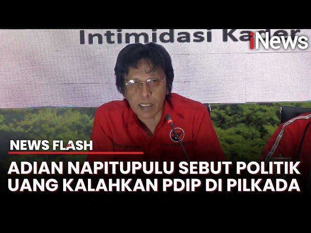 Adian Napitupulu Endus Politik Uang di Pilkada 2024: Mereka Akan Cari Pengganti dari APBN!