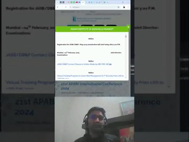 JAIIB May 2025 Online Registration | How to Apply for JAIIB May 2025 | IIBF Registration Process