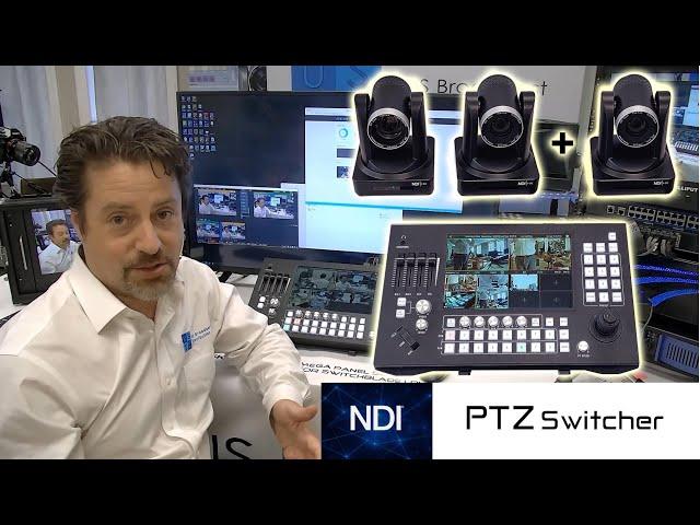 PTZCam Switch N8 NDI PTZ Switcher