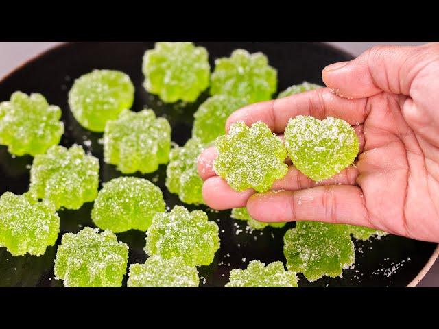 LEMON GUMMY CANDY | LEMON JELLY CANDY | LEMON CANDY RECIPE | N'Oven