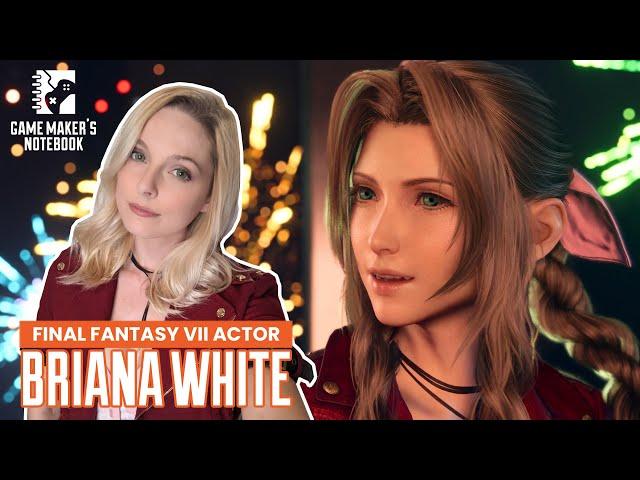 Final Fantasy VII Rebirth Actor Briana White | Game Maker's Notebook Podcast