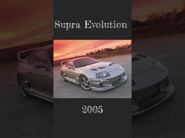 Supra Evolution {1979-2024}#cars #vural #trending