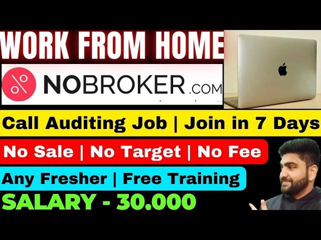 NoBroker | Work From Home Job | Online Job at Home | Part Time Job | Vacancy 2024 |Earn Money Online