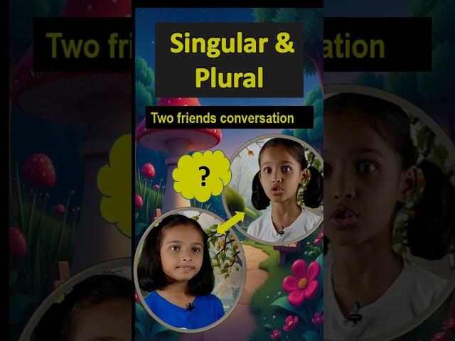 singular and plural | examples of singular and plural | Learning english for kids| toddlers video