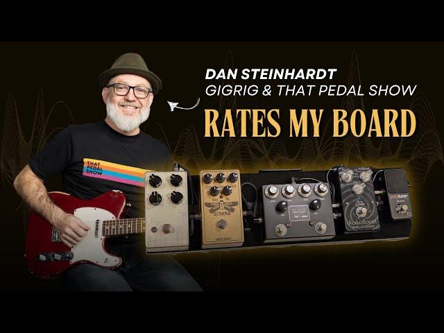 That Pedal Show's Dan reviews my pedalboard and shares his TOP tips!