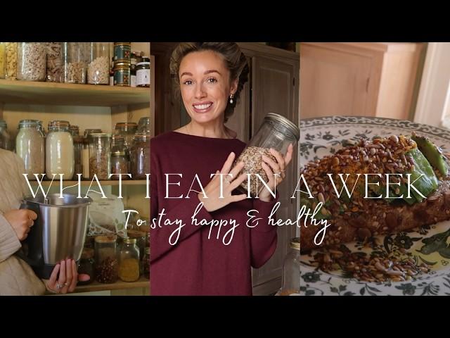 * realistic * WHAT I EAT IN A WEEK ~ from someone who has NEVER been on a diet ‍