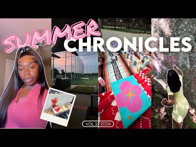 Summer Chronicles Vol. 2| Spray Painting, Crumbl Cookies, Friend Picnic, Top Golf