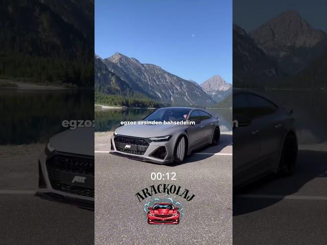 40 Saniyede AUDİ RS-7 !  #automobile #bmw #audi #rs7 #rs6 #türkiye #istanbul #deprem #araba #kene
