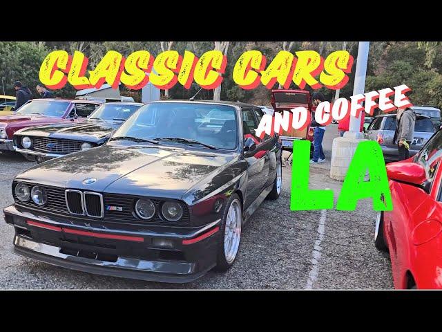 Classic Cars and Coffee November 2024 car show in Los Angeles California