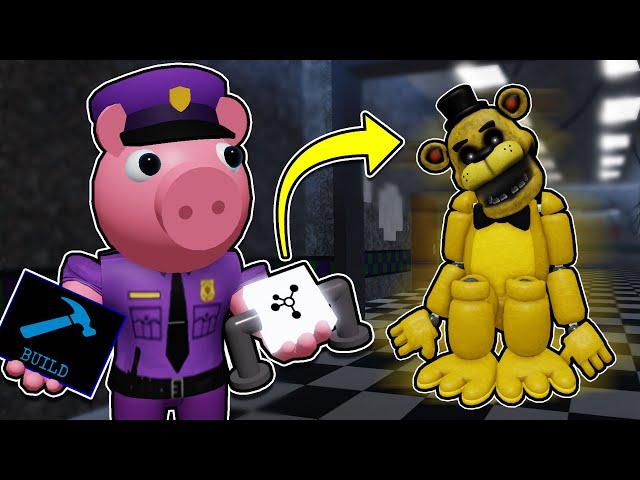 How to Build a Working GOLDEN FREDDY in Piggy Build Mode