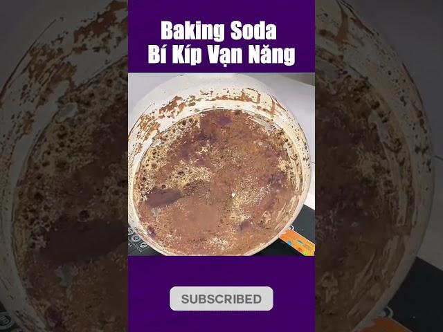 4 Mẹo Vặt Siêu Đỉnh Với Baking Soda Ai Cũng Nên Biết!  #meovatcuocsong #meovayhay