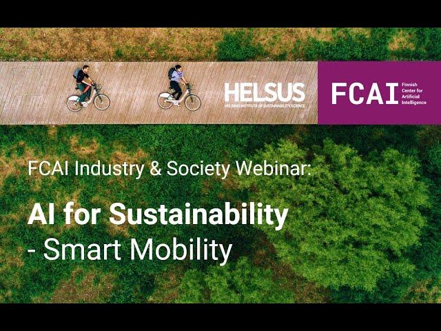 Heikki Ailisto (VTT & FCAI): AI as a key-enabler for sustainability