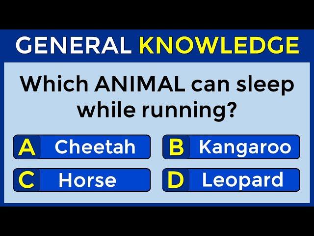 How Good Is Your General Knowledge? Take This 30-question Quiz To Find Out! #challenge 105