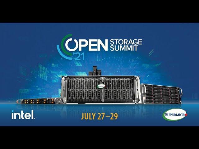 Join us for the Open Storage Summit '21