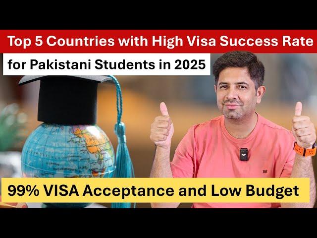 High Visa Approval Rate Countries for Pakistani Students in 2025 | Schengen Study VISA for Pakistani
