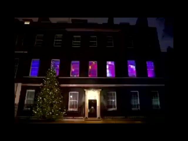 EXCLUSIVE FOOTAGE OF 10 DOWNING STREET PARTY 18 DEC 2020