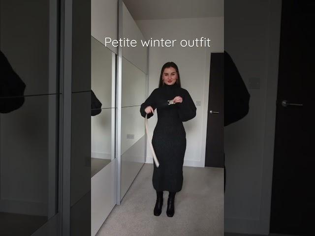 Petite winter outfit inspo day 10/20 #petiteinspo #petiteoutfit #petitefashion #winteroutfit