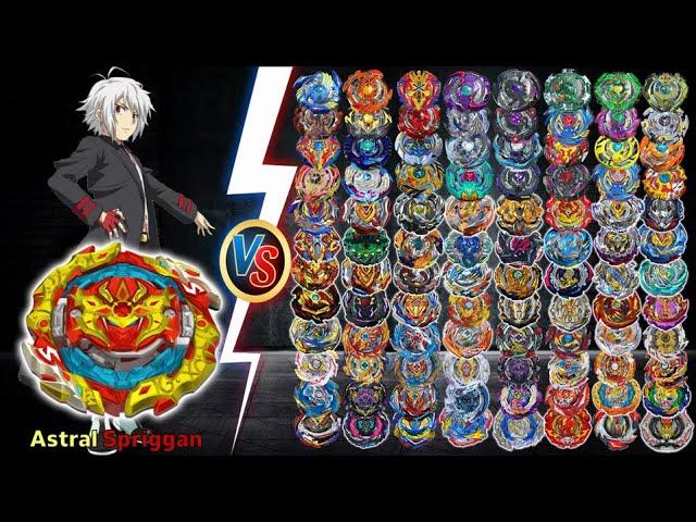 【Astral Spriggan VS ALL Season 1~6】 Overall Battle Beyblade Burst DB 베이블레이드 버스트 DB ベイブレードバーストDB