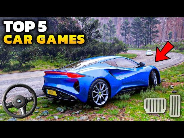 Top 5 Best Car Driving Games for Android 2025 l Ultra Realistic & Open World Games!