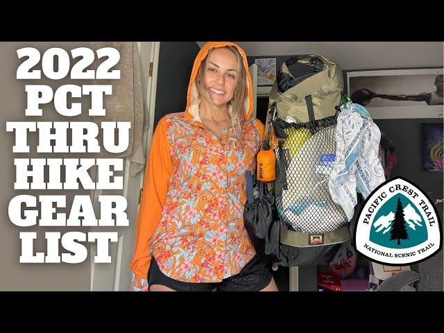 Pacific Crest Trail Thru Hike Gear List | NOT Ultralight!