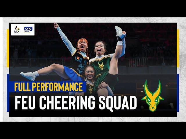 FEU CHEERING SQUAD'S FULL ROUTINE | UAAP SEASON 87 CHEERDANCE COMPETITION | DEC 1, 2024