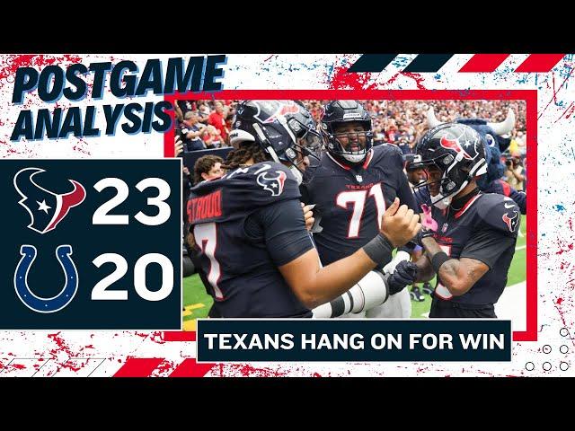 The Texans Hang On for Another Win! How Did They Pull It Off? LIVE Analysis