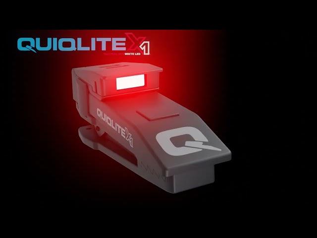 QuiqLite QX1 Tactical Red/White LED Light