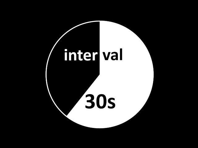 Interval Timer 30 Seconds