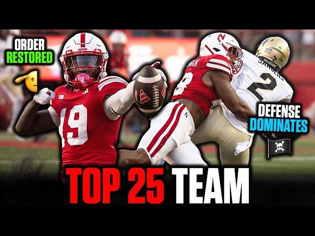 NEBRASKA'S TOP 25 RANKING & TAKEAWAYS FROM COLORADO WEEK