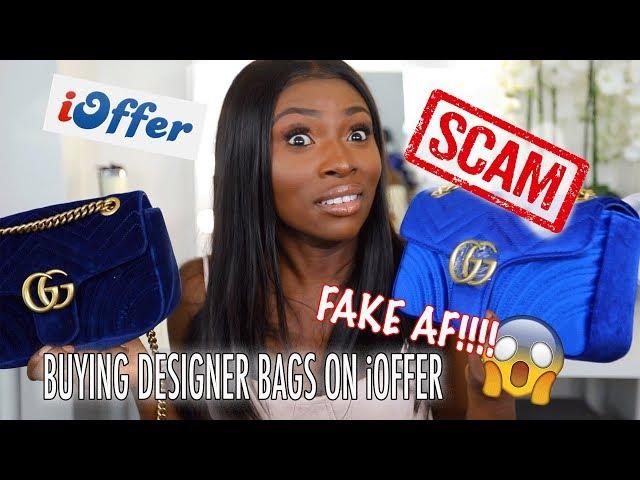 IS iOFFER THE NEW WISH? GETTING SCAMMED BUYING DESIGNER BAGS ON iOFFER!