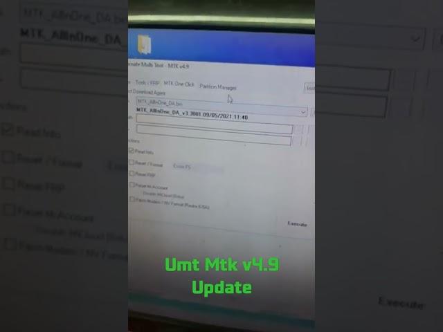 UMT Mtk 4.9 | Update