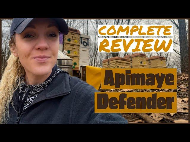 Is The APIMAYE DEFENDER Hive Worth It?? BEEKEEPING 101 #beekeeping